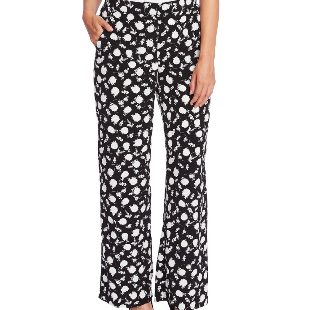 NWT Vince Camuto Floral Shadows Wide Leg Pants